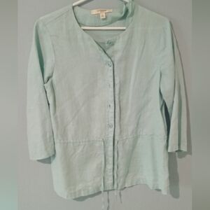 Liz Claiborne light blue button down